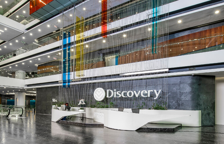 Discovery reception area